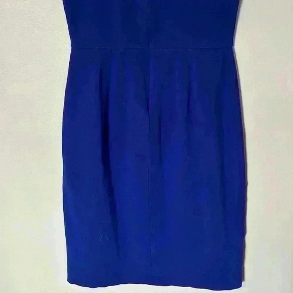 Navy crew neck mini dress - Picture 8 of 10